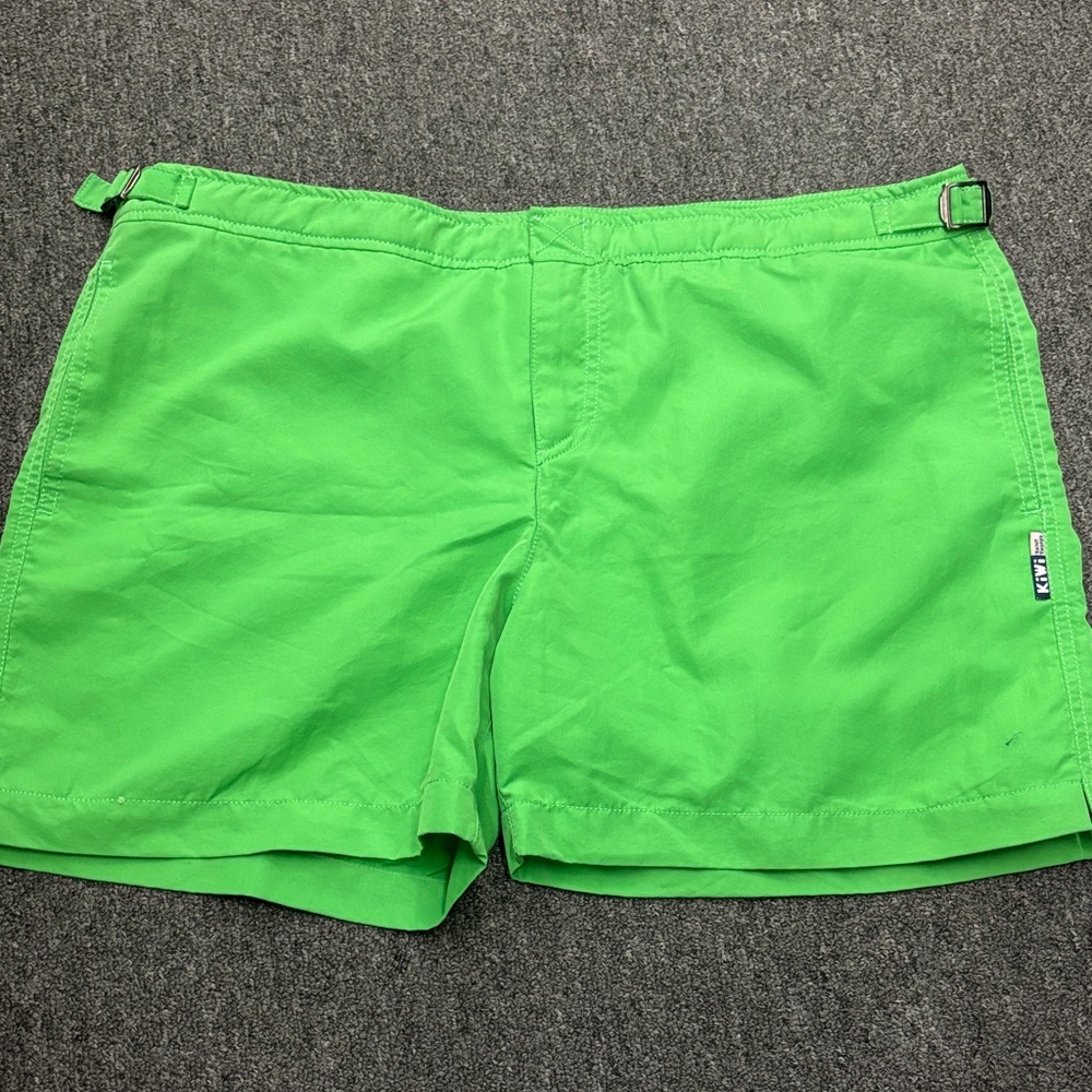 Kiwi Green Swim Trunks